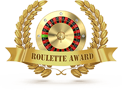Roulettetafel en een prijsbadge