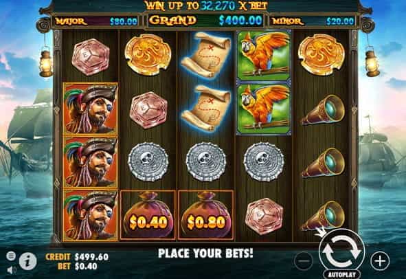 Pirate Gold demo game.