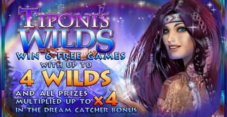 Princess Tiponi from Lightning Box slot Tiponi's Wilds.
