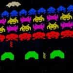 Retro Video Game, Space Invaders.