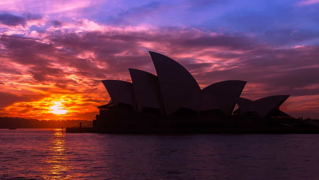 Sydney harbor.